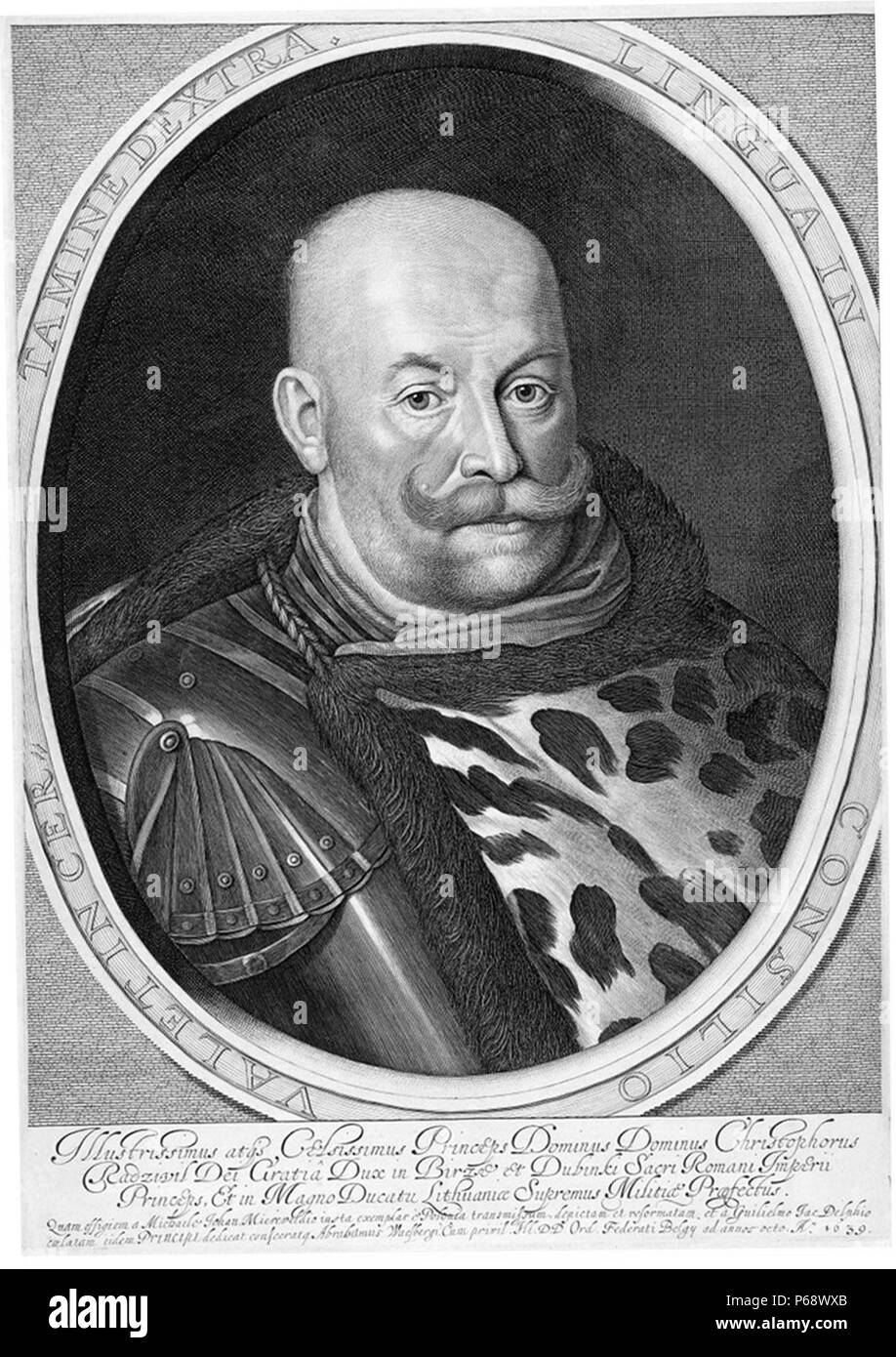 Christoph Radziwi?l (1585-1640) Polish-Lithuanian noble Stock Photo