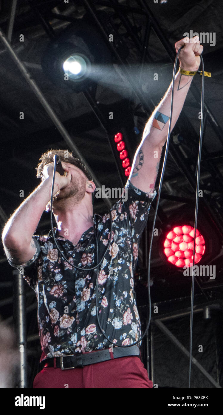 Slam Dunk Festival South in Hatfield Featuring: Twin Atlantic Where ...
