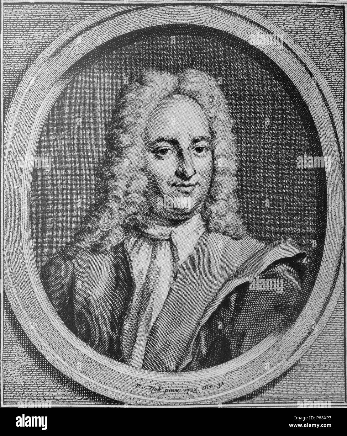 Anthony van der Heim in 1725. Anthonie van der Heim (1693 -1746) Grand Pensionary of Holland from April 4; 1737 to July 17; 1746 Stock Photo