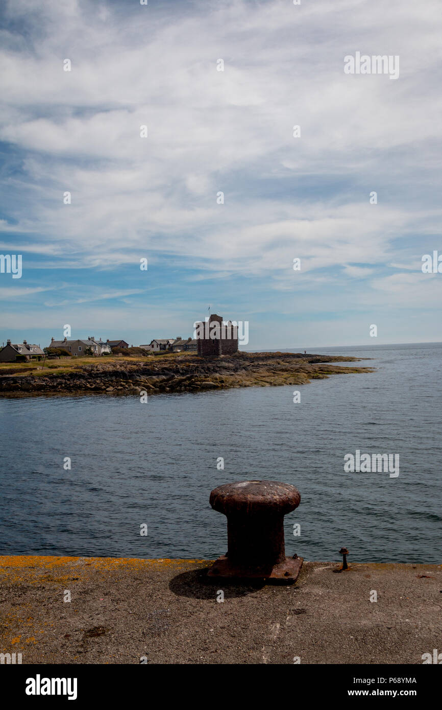 West Kilbride Portencross Landmarks Stock Photo Alamy