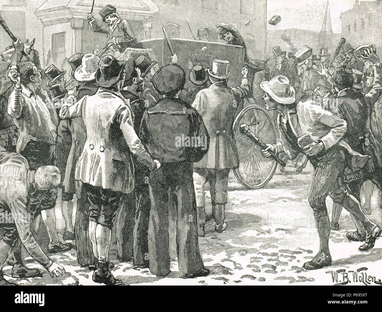 Recorder of bristol during the riots of 1831 hi-res stock photography ...