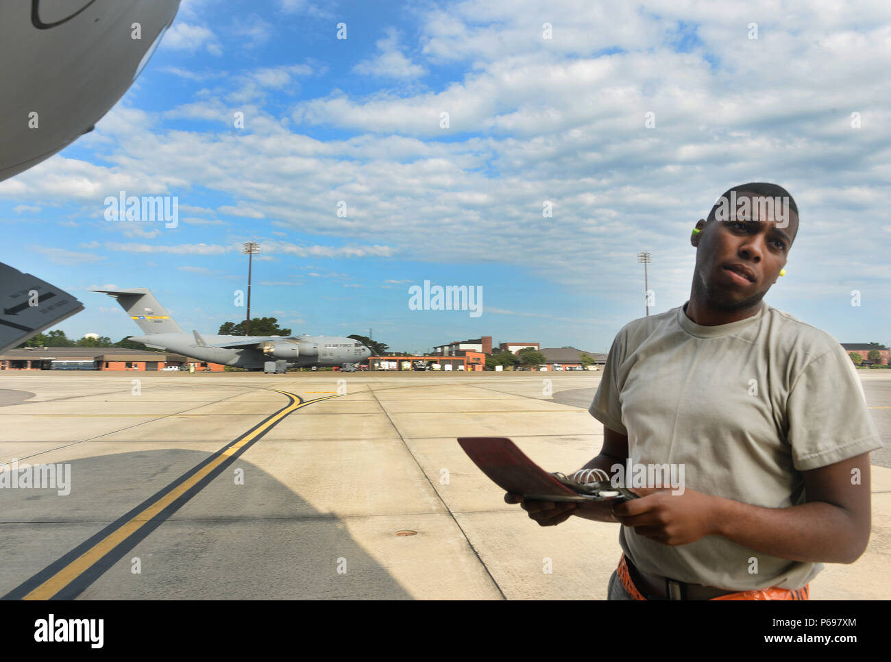 U.S. Air Force Airman 1st Class Billy Crockett, 437th Aircraft ...