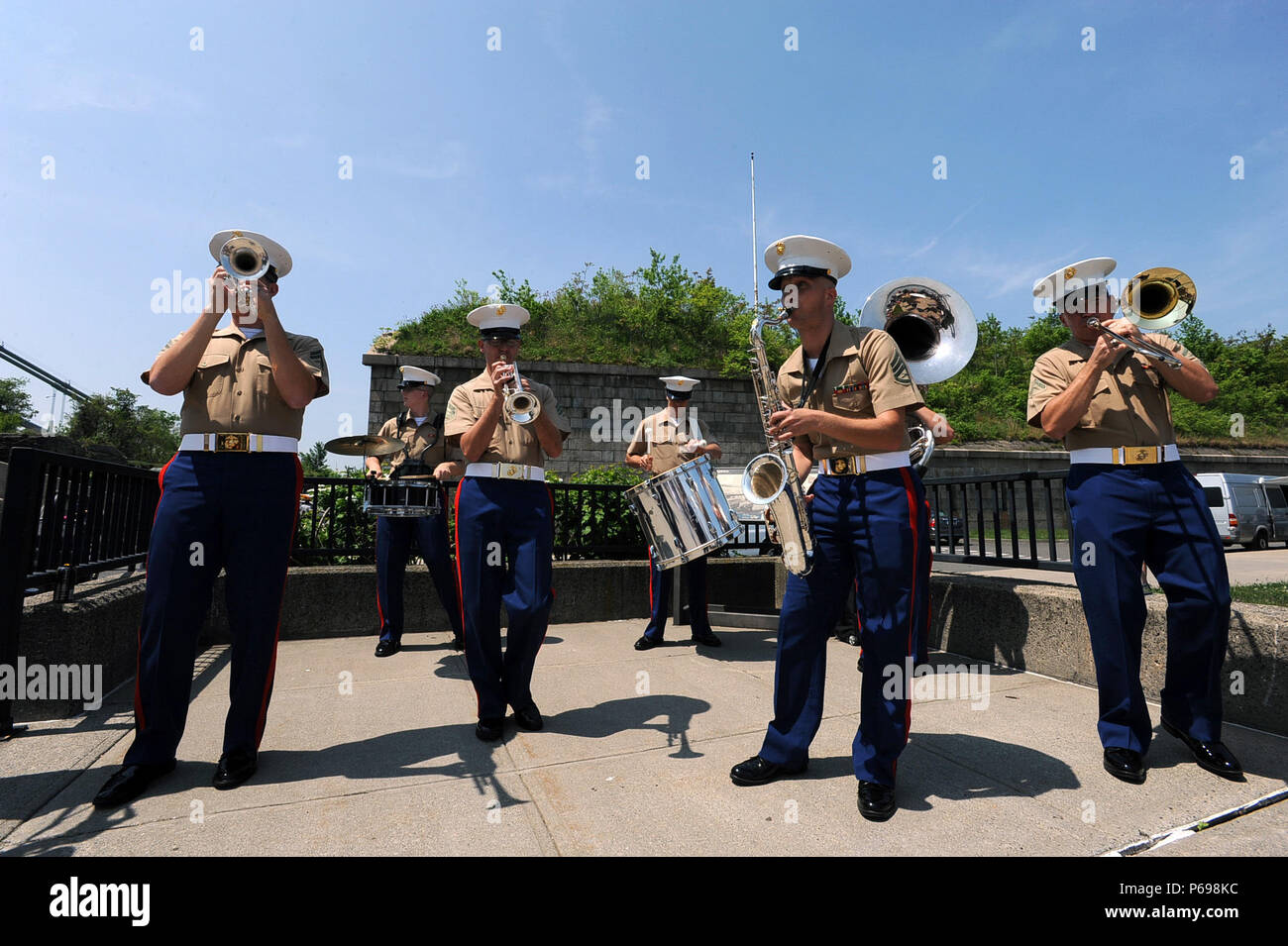 Page 3 Parris Island Marine Band High Resolution Stock Photography And Images Alamy