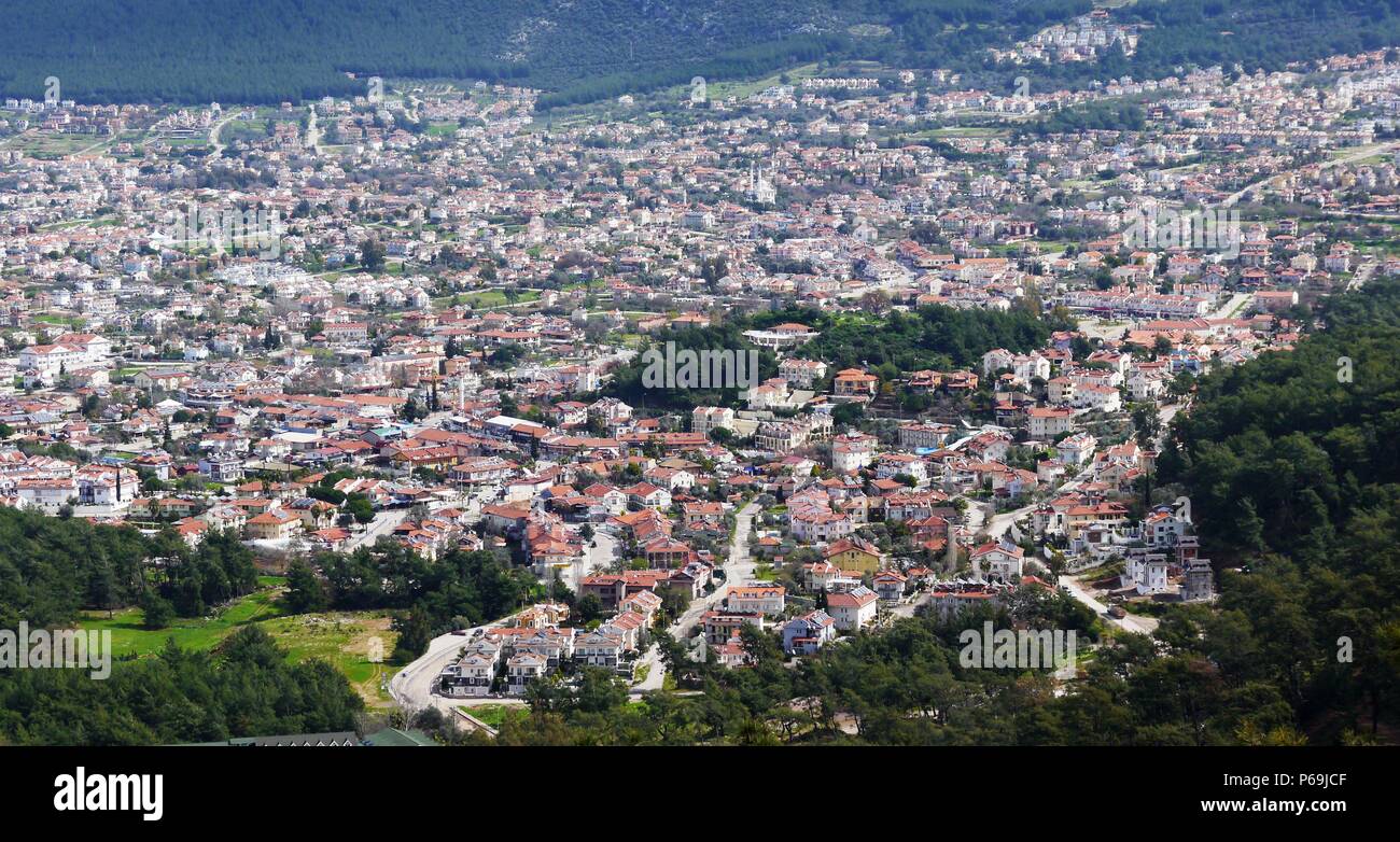 Hisaronu and Ovacik in Fethiye, Turkey Stock Photo - Alamy