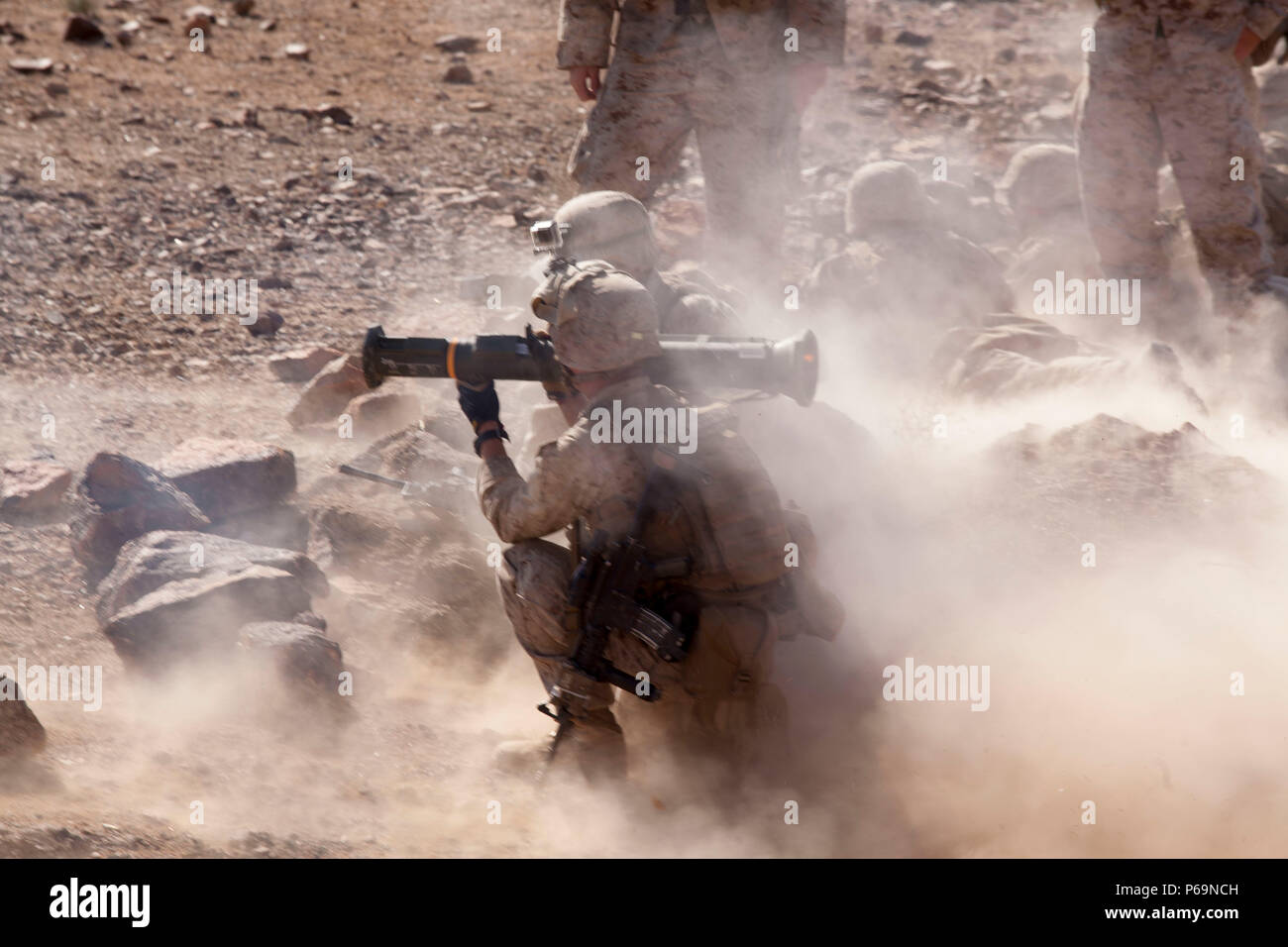 Mcagcc Ranges Marines from Lima Company, 3/2, executed company attacks and maneuvers ...