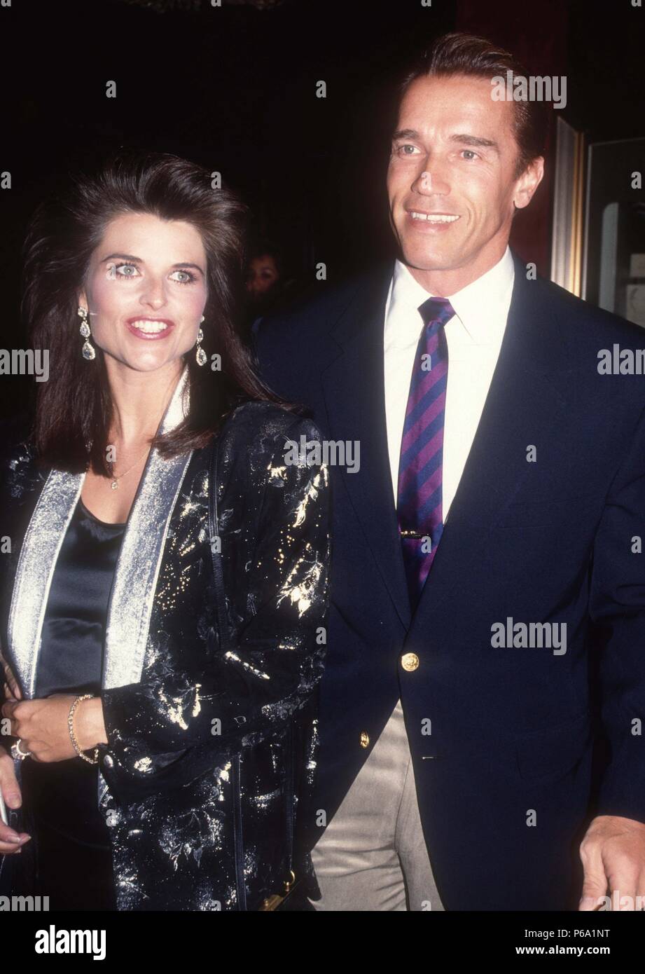 Maria Shriver Arnold Schwarzenegger 1989 Photo By Adam Scull/PHOTOlink