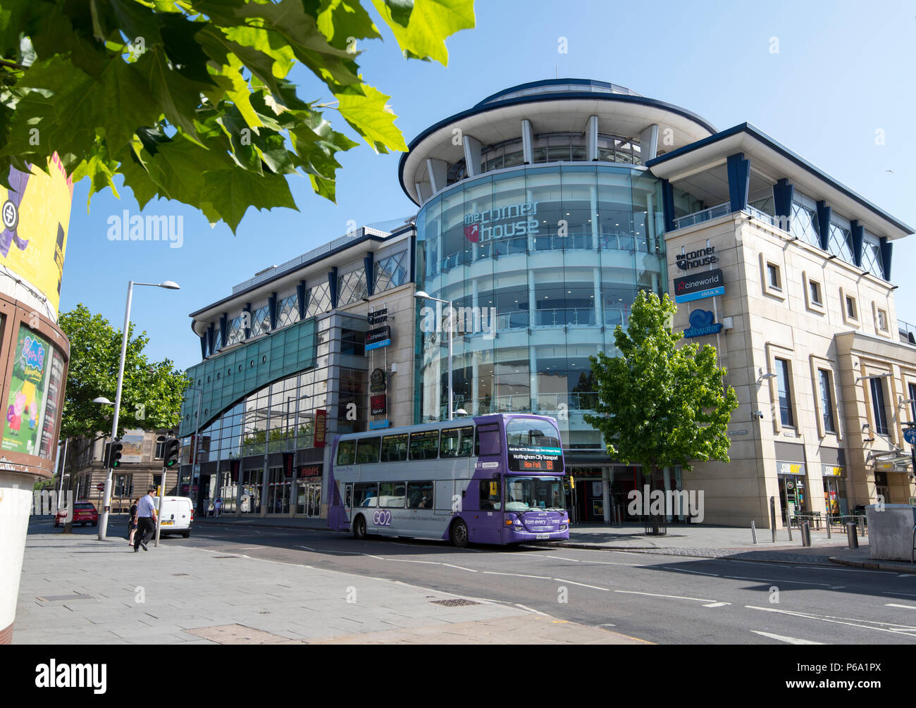 The Corner House Entertainment Complex in Nottingham City