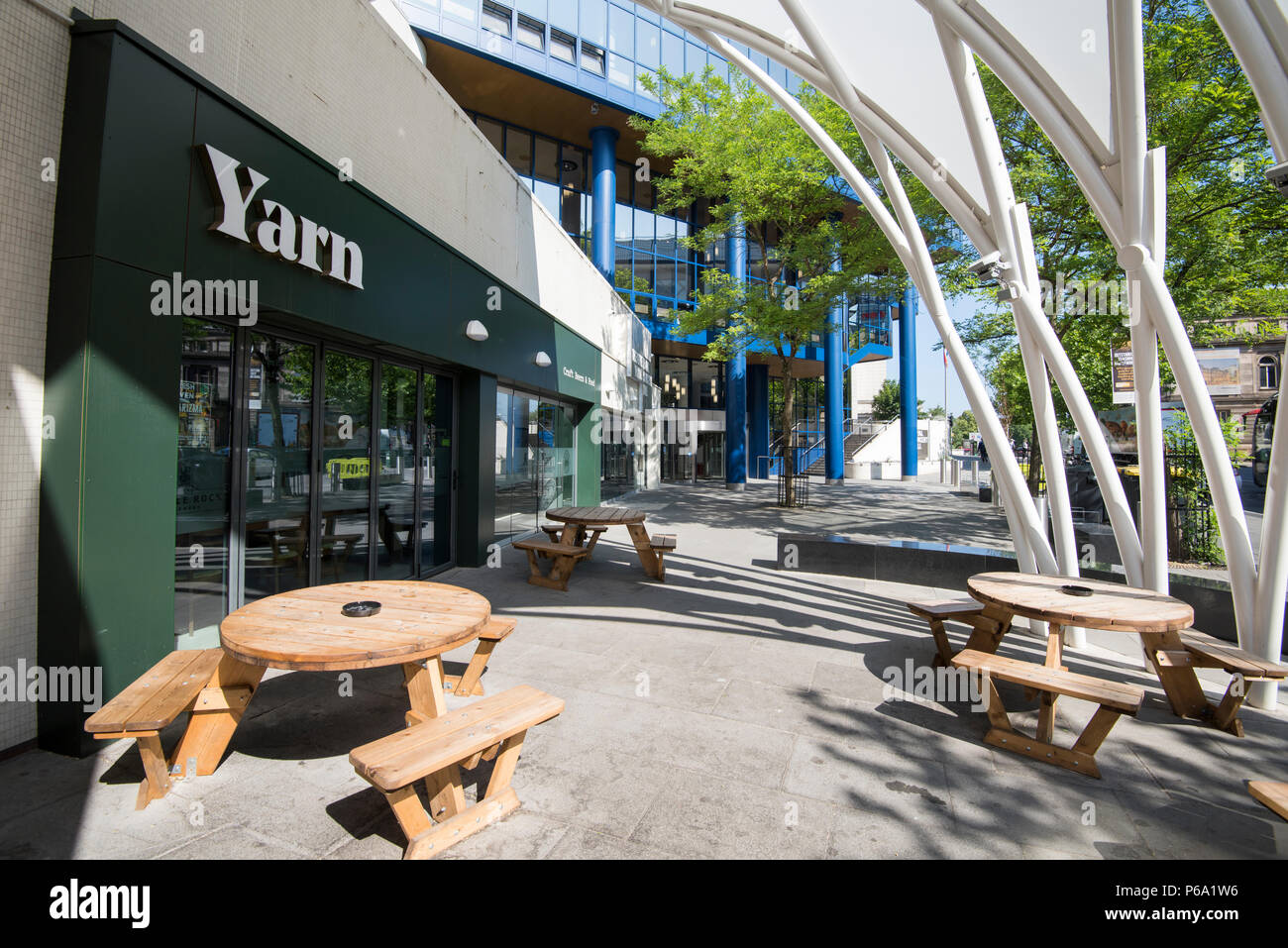 The Royal Concert Hall and Yarn Bar in Nottingham City, Nottinghamshire