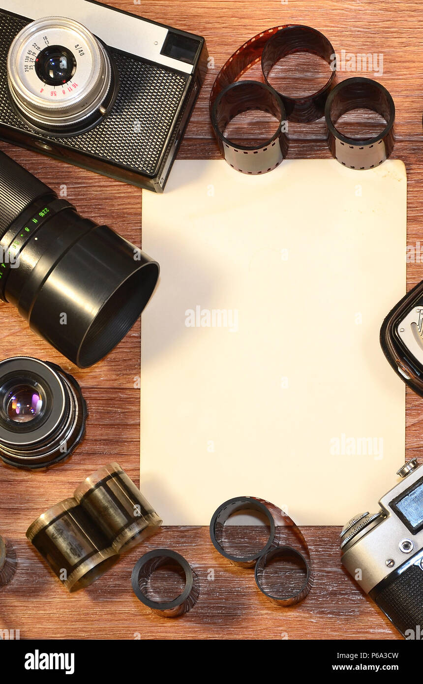 old camera accessories