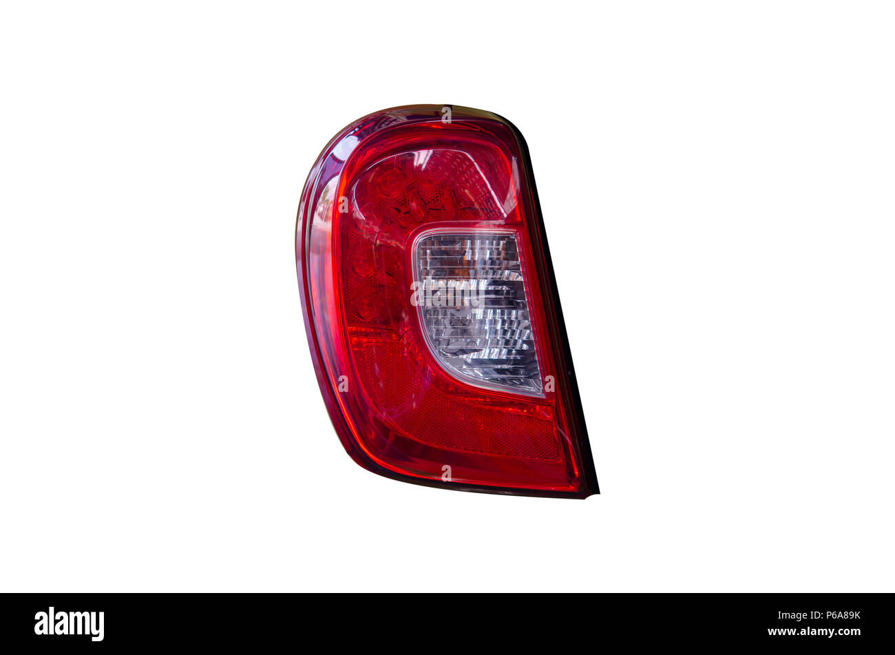Taillight on the white background Stock Photo Alamy