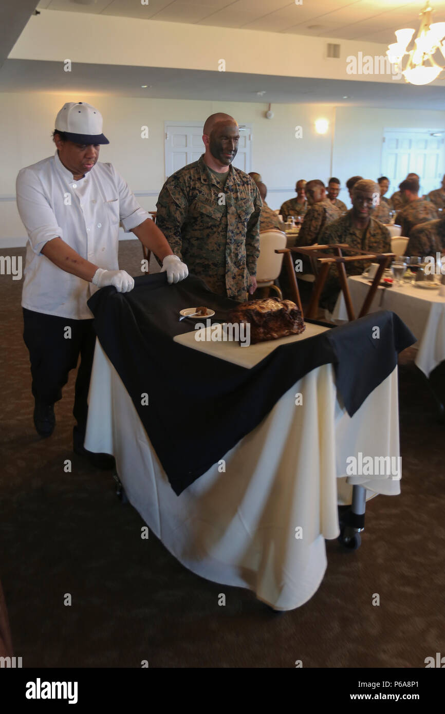 During Warrior Mess Night on May 25 at Marine Corps Air Station New ...