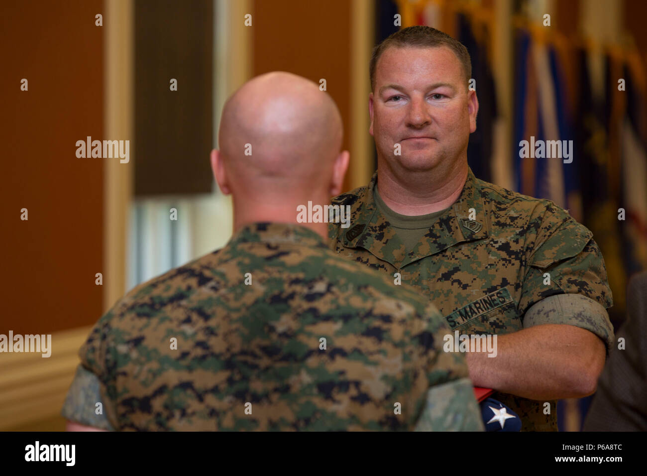 U.S. Marine Corps Master Sgt. Timothy C. McMann, staff
