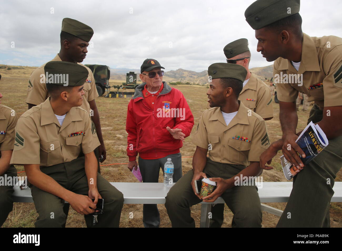 MARINE CORPS BASE CAMP PENDLETON, Calif. – A Marine veteran speaks