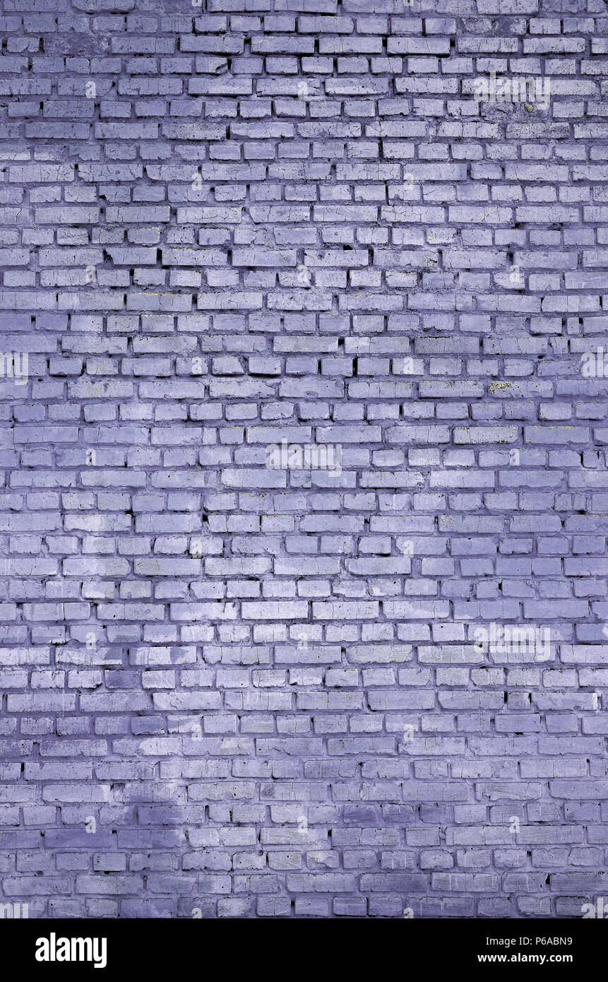 Square brick block wall background and texture. Painted in violet Stock  Photo - Alamy