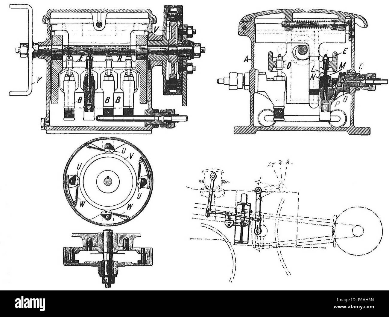 Mechanical Lubricator Black And White Stock Photos Images Alamy