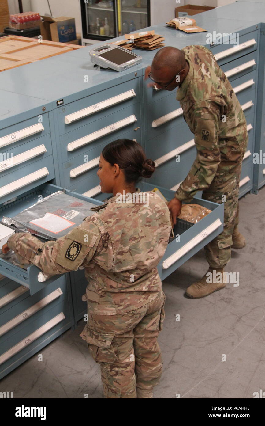 Physical Inventory Army Soldiers in Bahrain conducted inventory of equipment and vehicle parts ...
