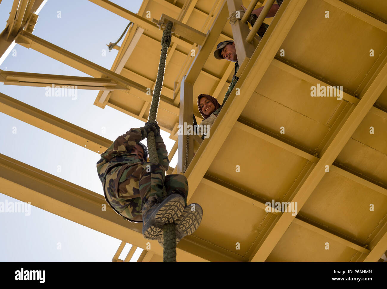 Ktah Khas Afghan Female Tactical Platoon members participate in fast ...