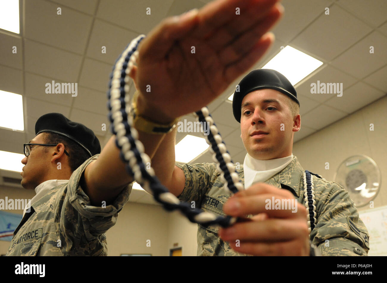 Airman Basic Rope Airman 1st Class Casey Porter, 81st Training Wing Drum and Bugle Corps ...