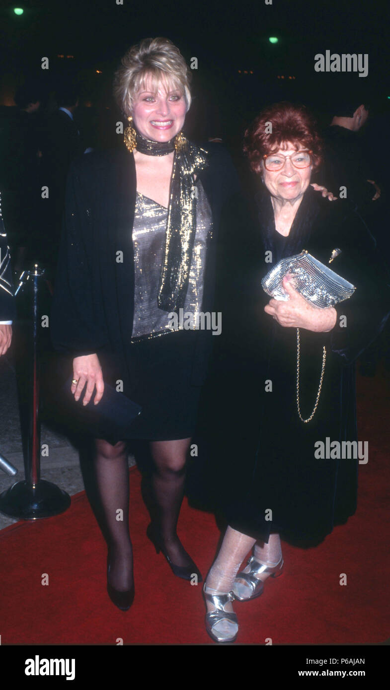 CENTURY CITY, CA - DECEMBER 11: (L-R) Actress Roslyn Kind and mother ...