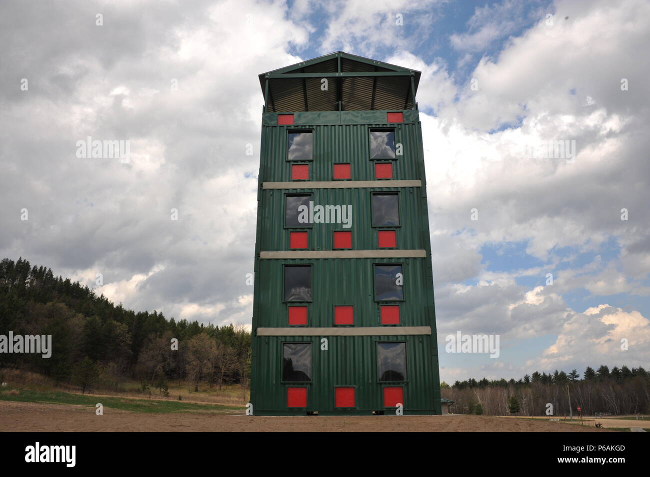 Sniper Tower High Resolution Stock Photography And Images Alamy