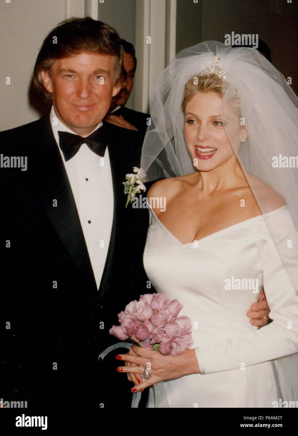 Donald Trump Marla Maples 1993 Photo By John Barrett-PHOTOlink.net / MediaPunch Stock Photo
