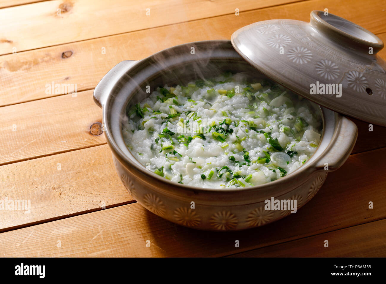 Japanese style porridge Stock Photo - Alamy