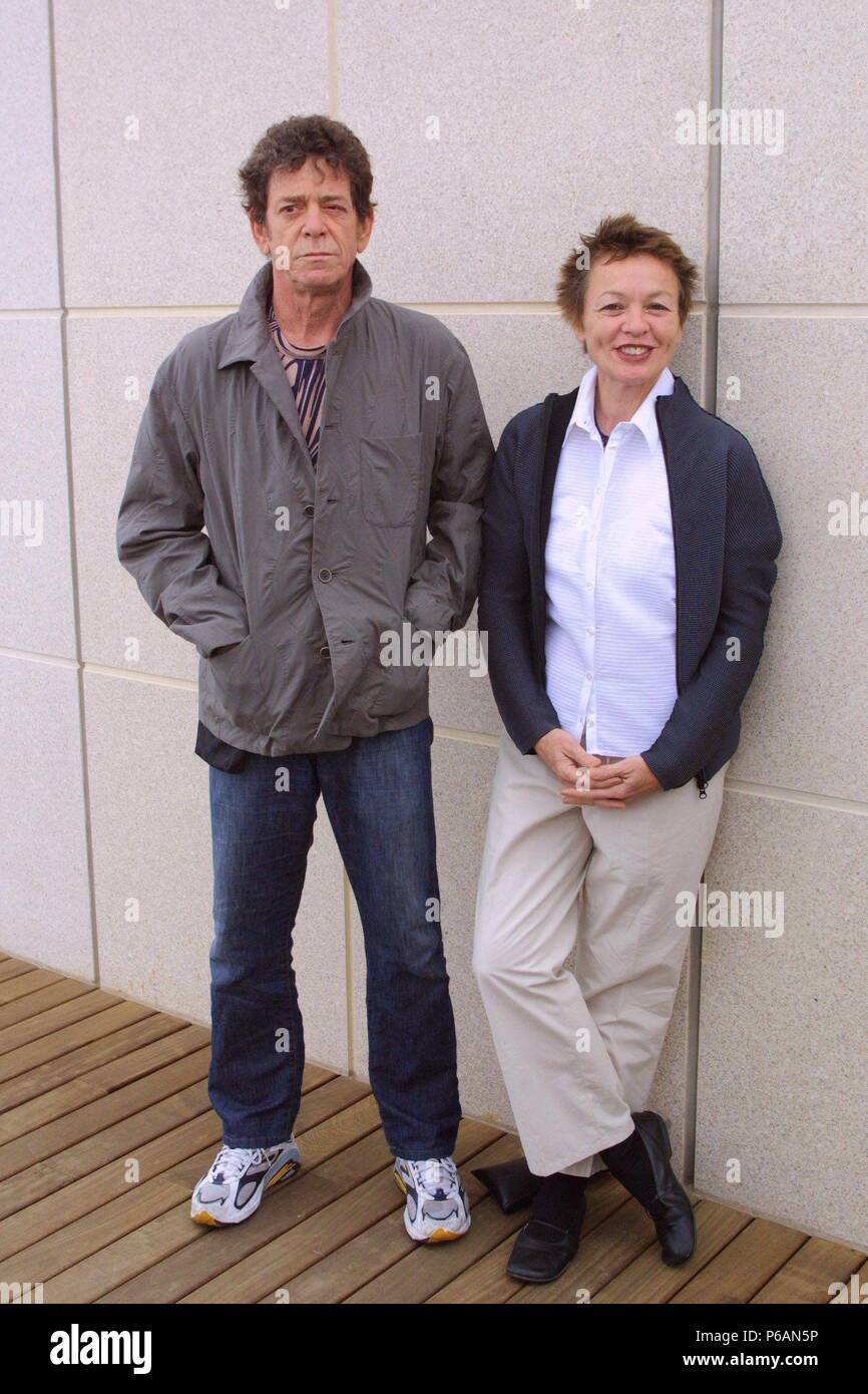 Lou Reed Wife Laurie anderson hi-res stock photography and images - Alamy