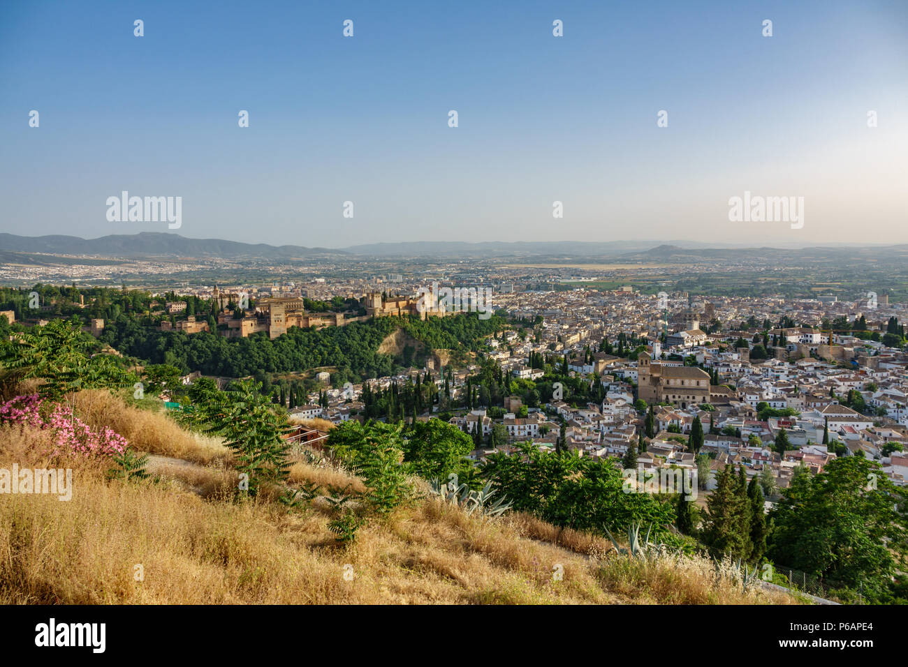 Granada sunset skyline hires stock photography and images Alamy