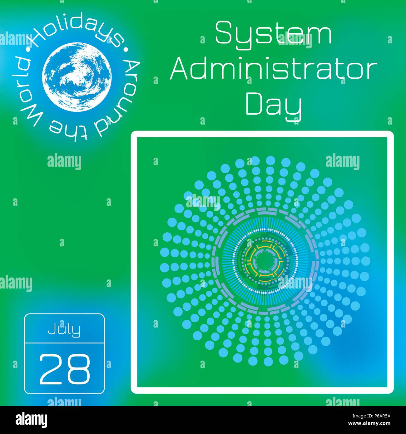 Sysadmin day Stock Vector Images Alamy