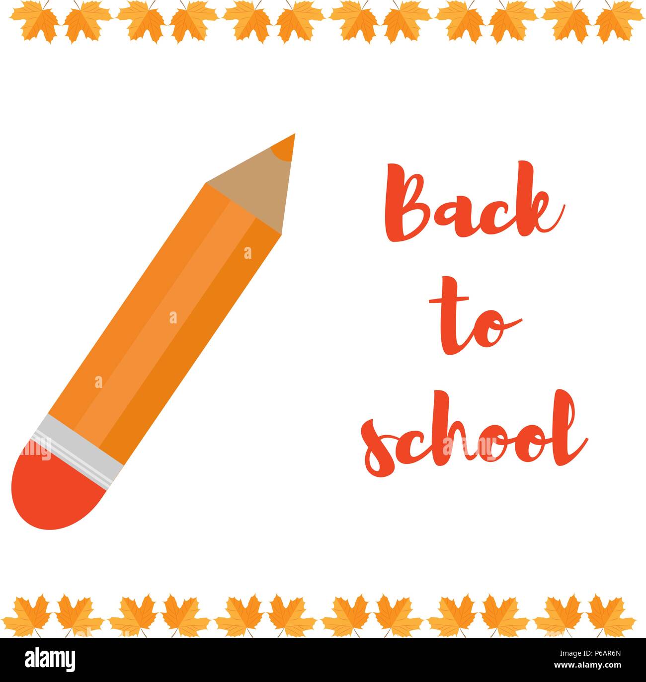 Back To School Vector. Stock Vector