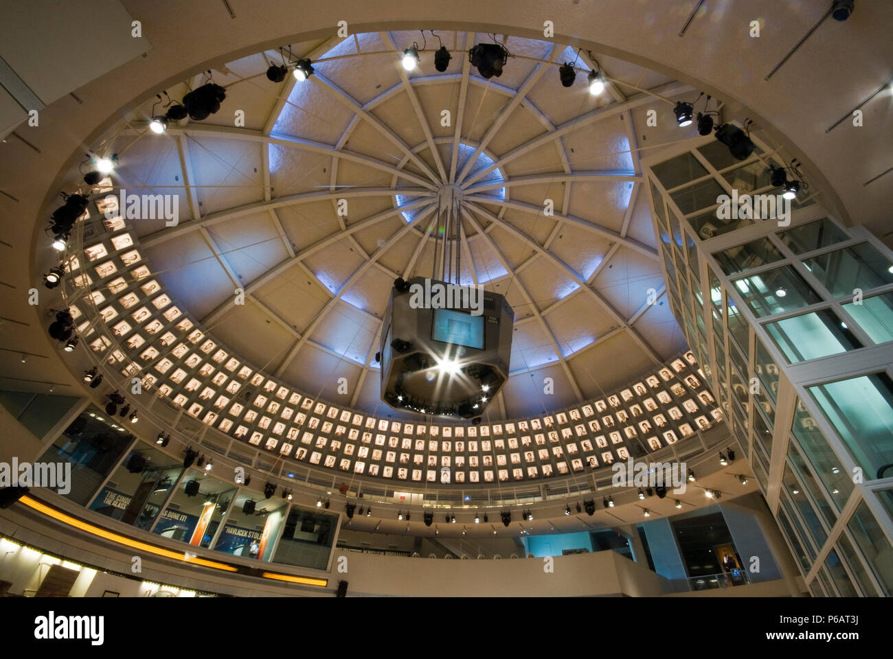 Naismith Memorial Basketball Hall of Fame, Springfield, Hampden County, Massachusetts, USA Stock Photo