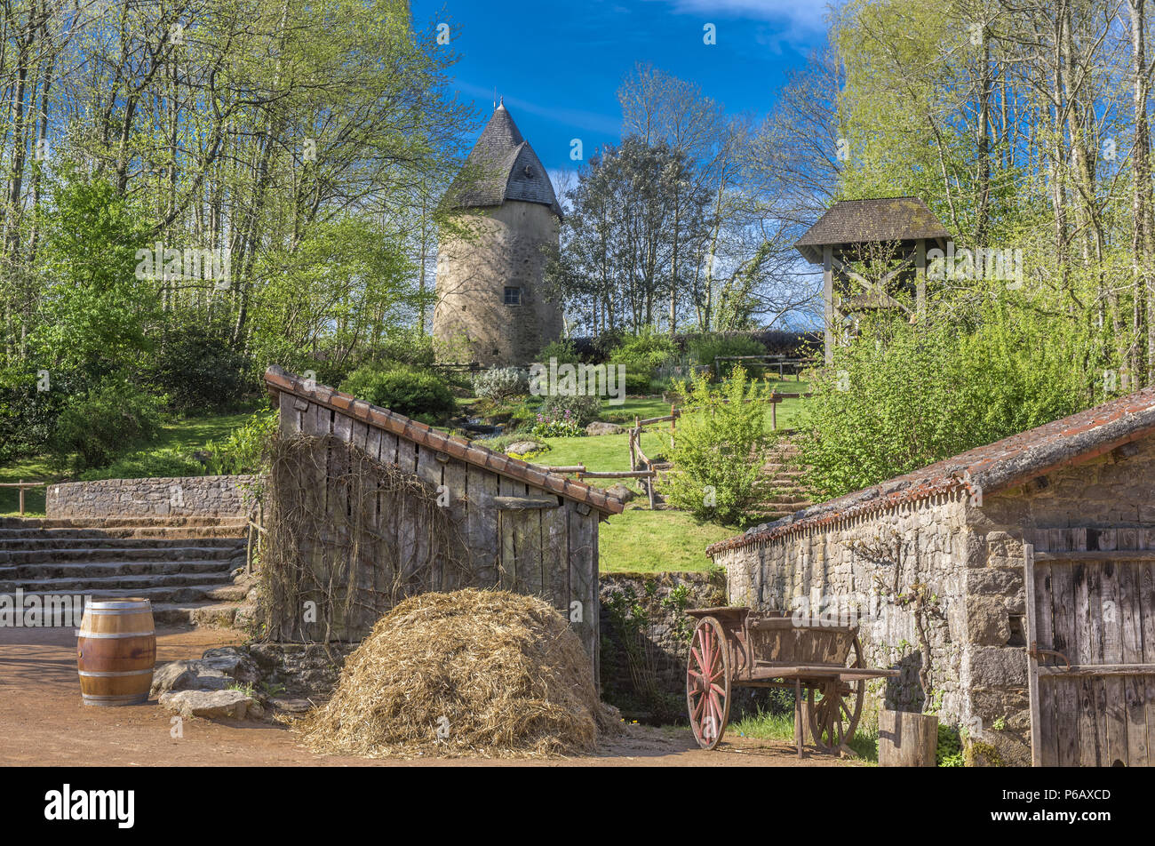 France Vendee Les Epesses Puy du Fou Theme Park 18th Century 