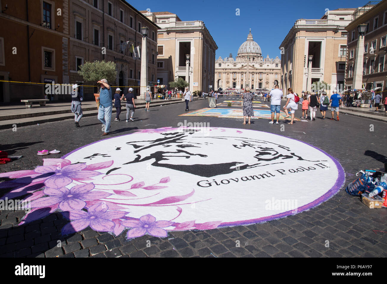 Rome, Italy. 29th June, 2018. On the occasion of the Feast of Saints