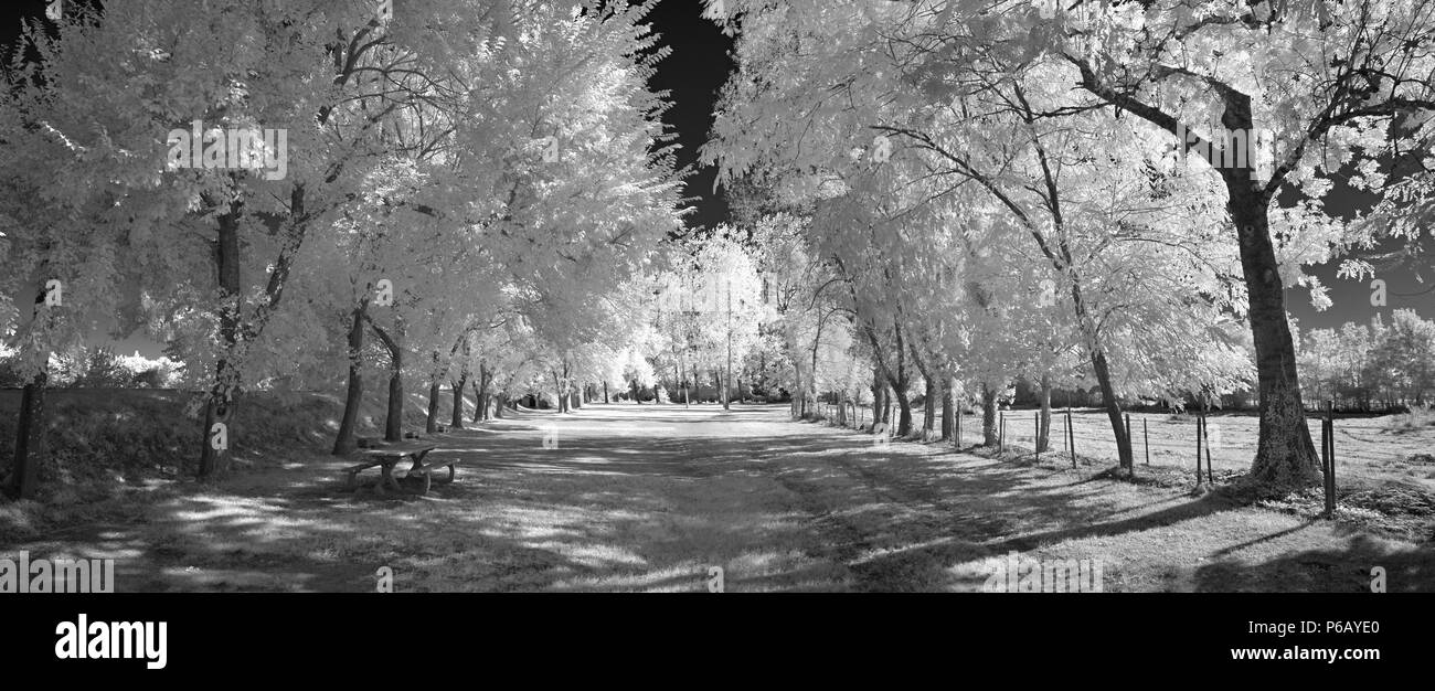 Europe france countryside Black and White Stock Photos & Images - Alamy