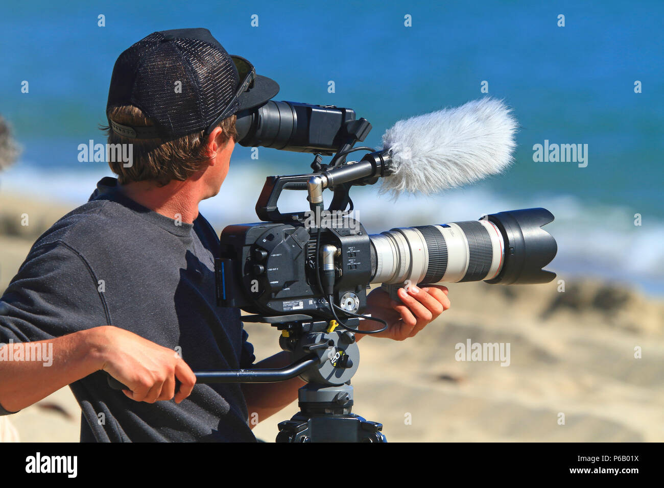 Cameraman. Stock Photo