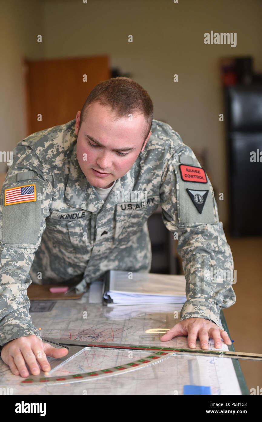 Wyoming Army National Guard Sgt. Kyle Kindle of Camp Guernsey Training