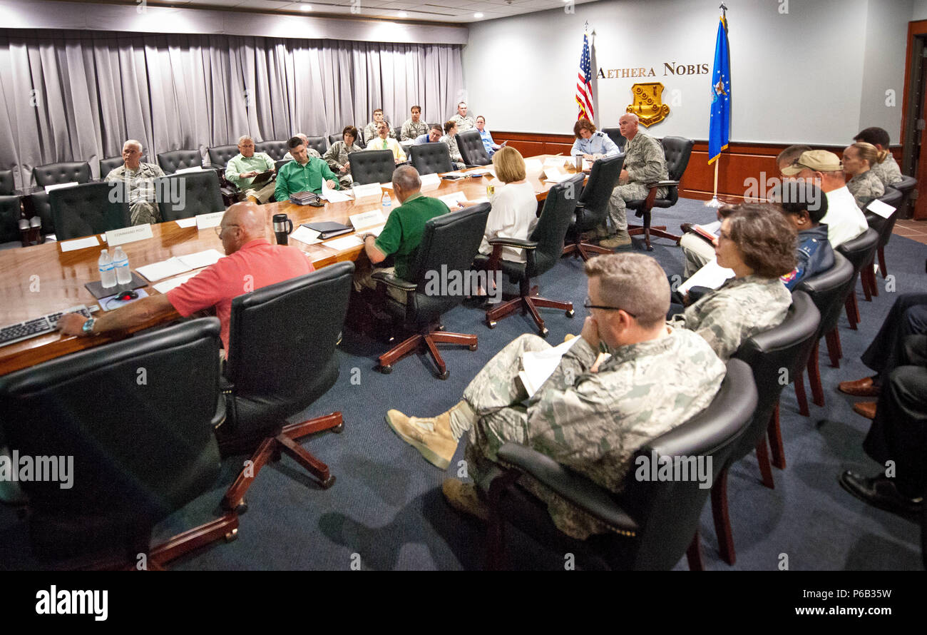 Maxwell AFB, AL Maxwell Air Force Base conducts a tornado tabletop