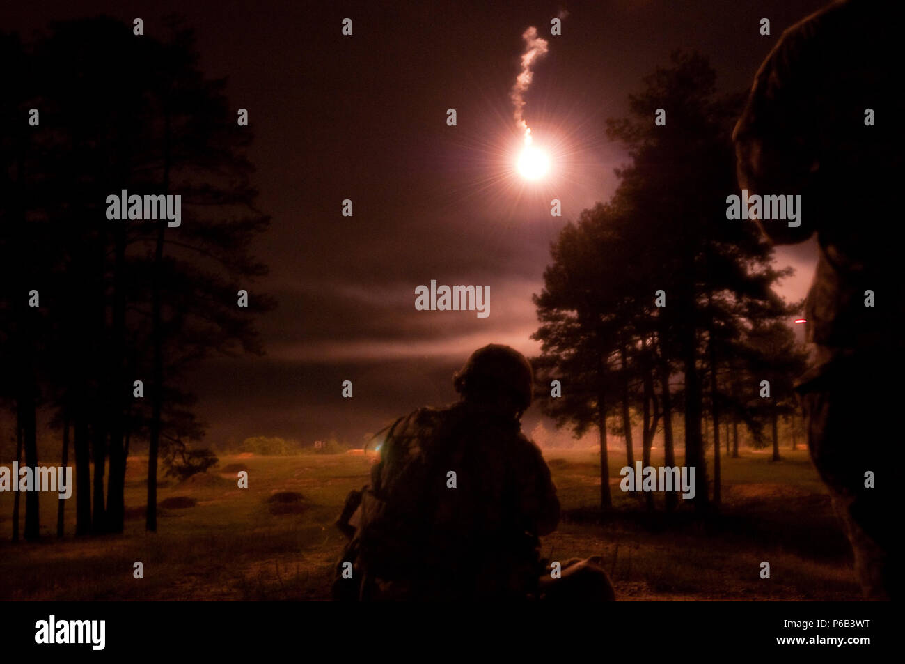 Spc. Michael Orozco of the 416th Engineering Command (Theater) engages ...