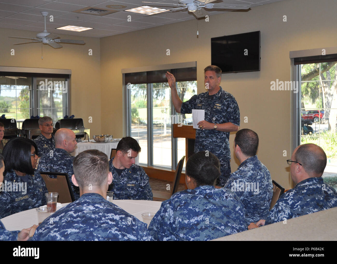 MAYPORT, Fla. (Nov. 1, 2016) Commander, U.S. Fleet Forces Command Adm
