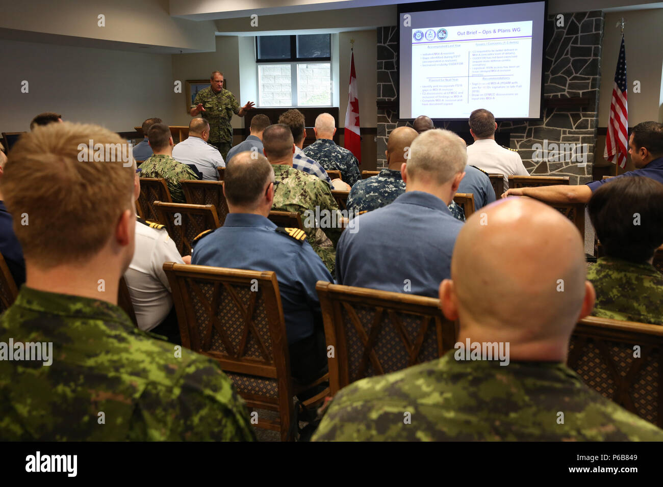 Tri party staff talks hires stock photography and images Alamy