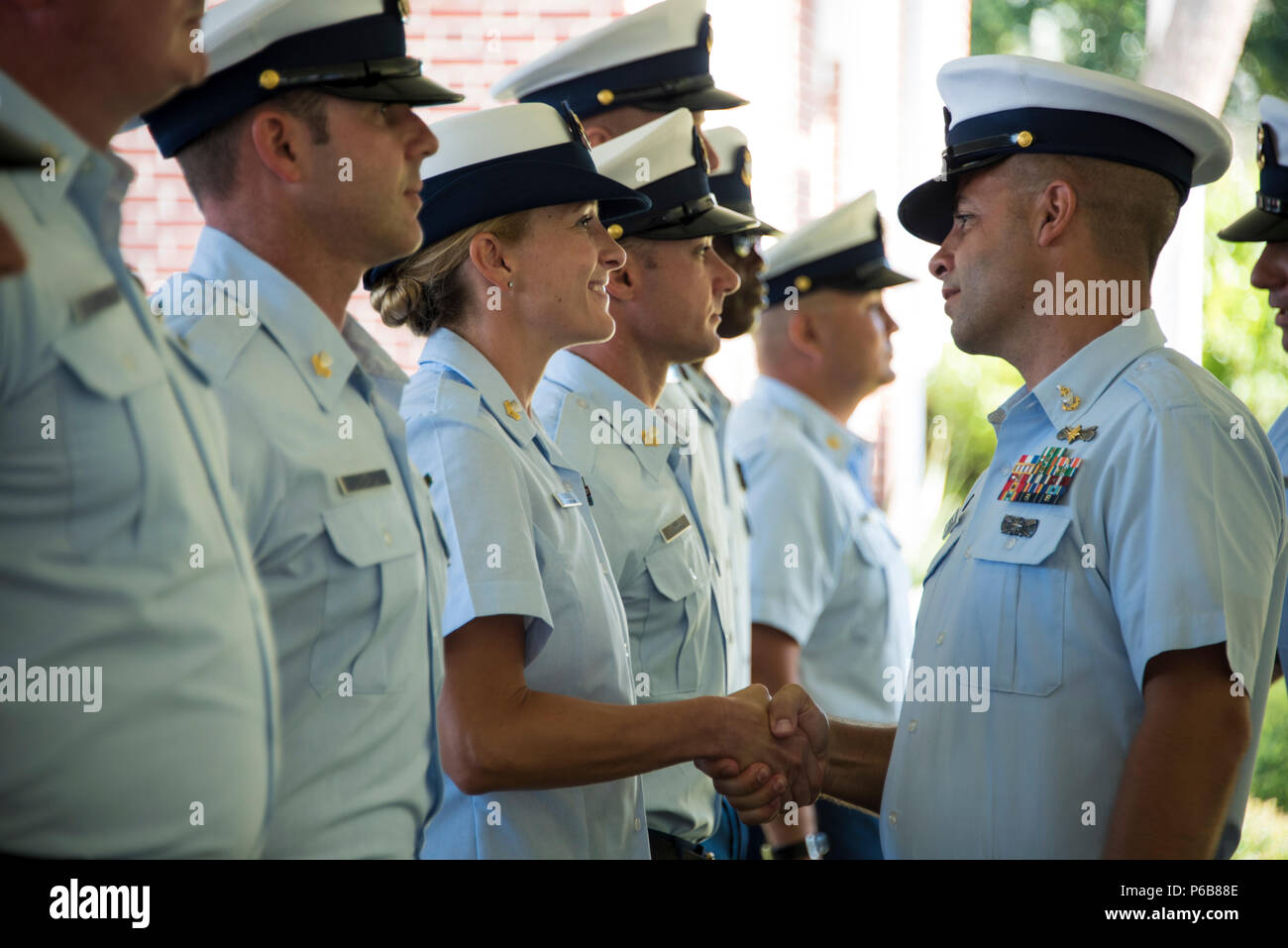 Senior Chief Petty Officer Brian Martin assumes command of Coast Guard ...