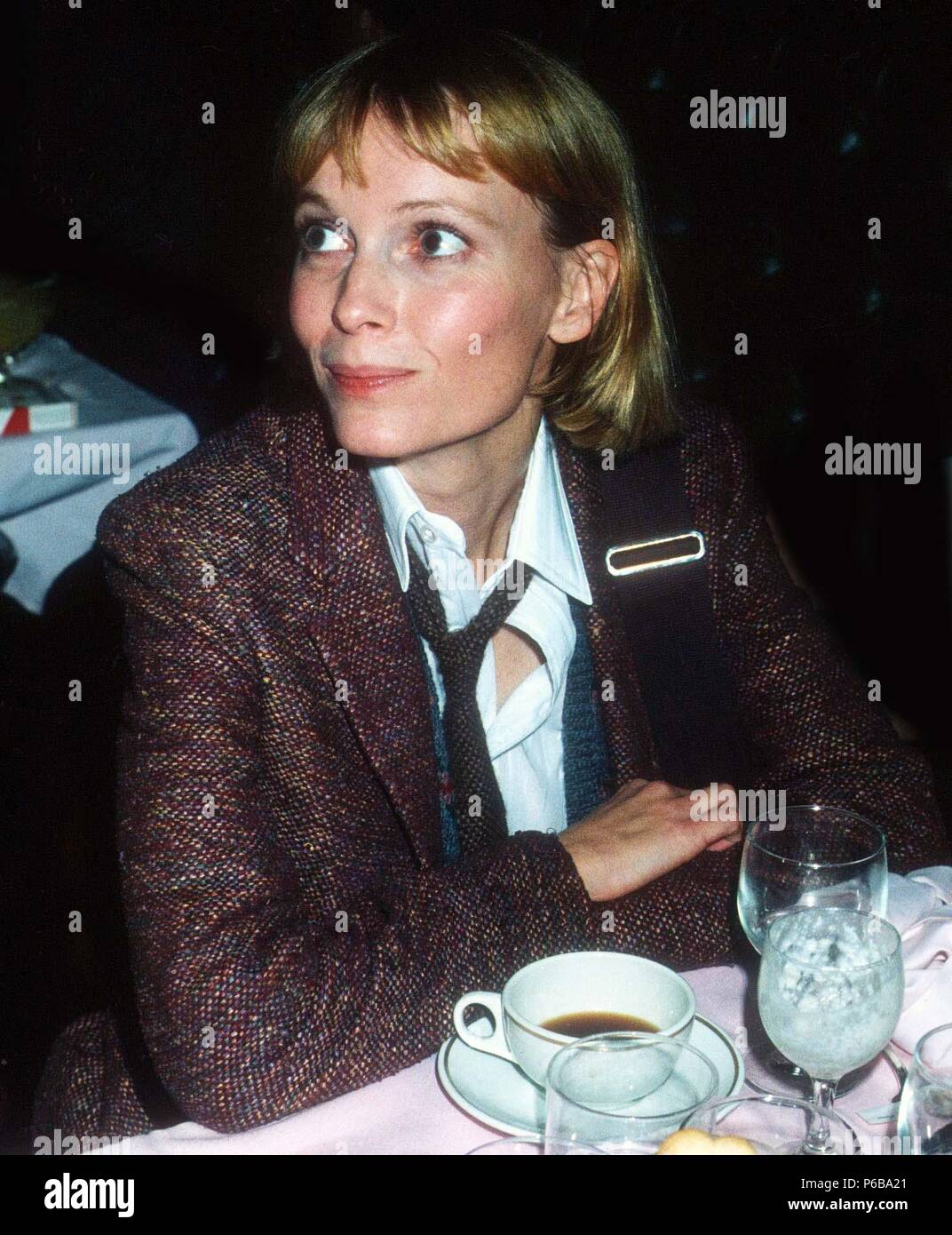 Mia Farrow 1977 Photo By John Barrett Mediapunch Stock