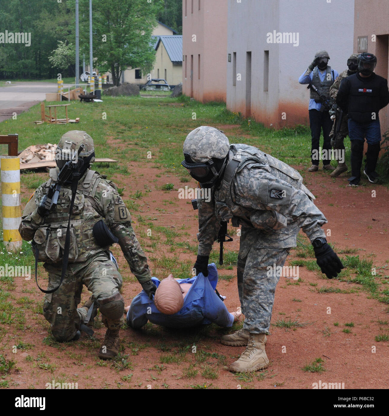 During the situational training exercise at Smith Barracks, Baumholder ...