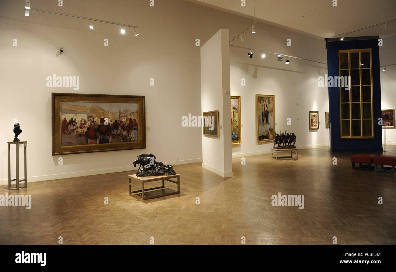 Poland. Krakow. The National Museum. Inside Stock Photo - Alamy