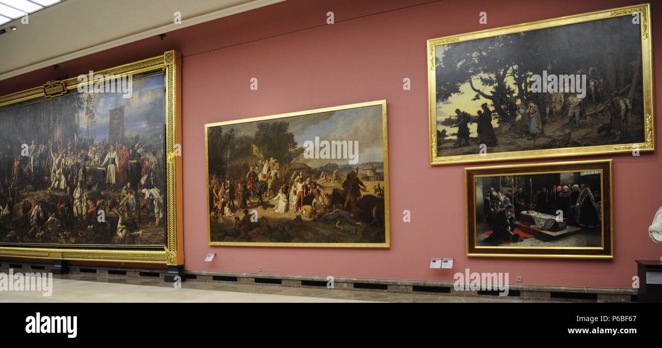Poland. Krakow. The National Museum. Inside Stock Photo - Alamy