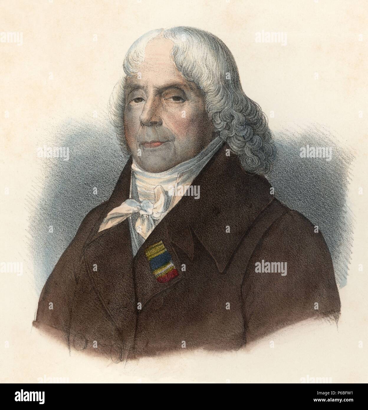 Joseph Fouché (1759-1820). Político francés. Grabado de 1860. Stock Photo