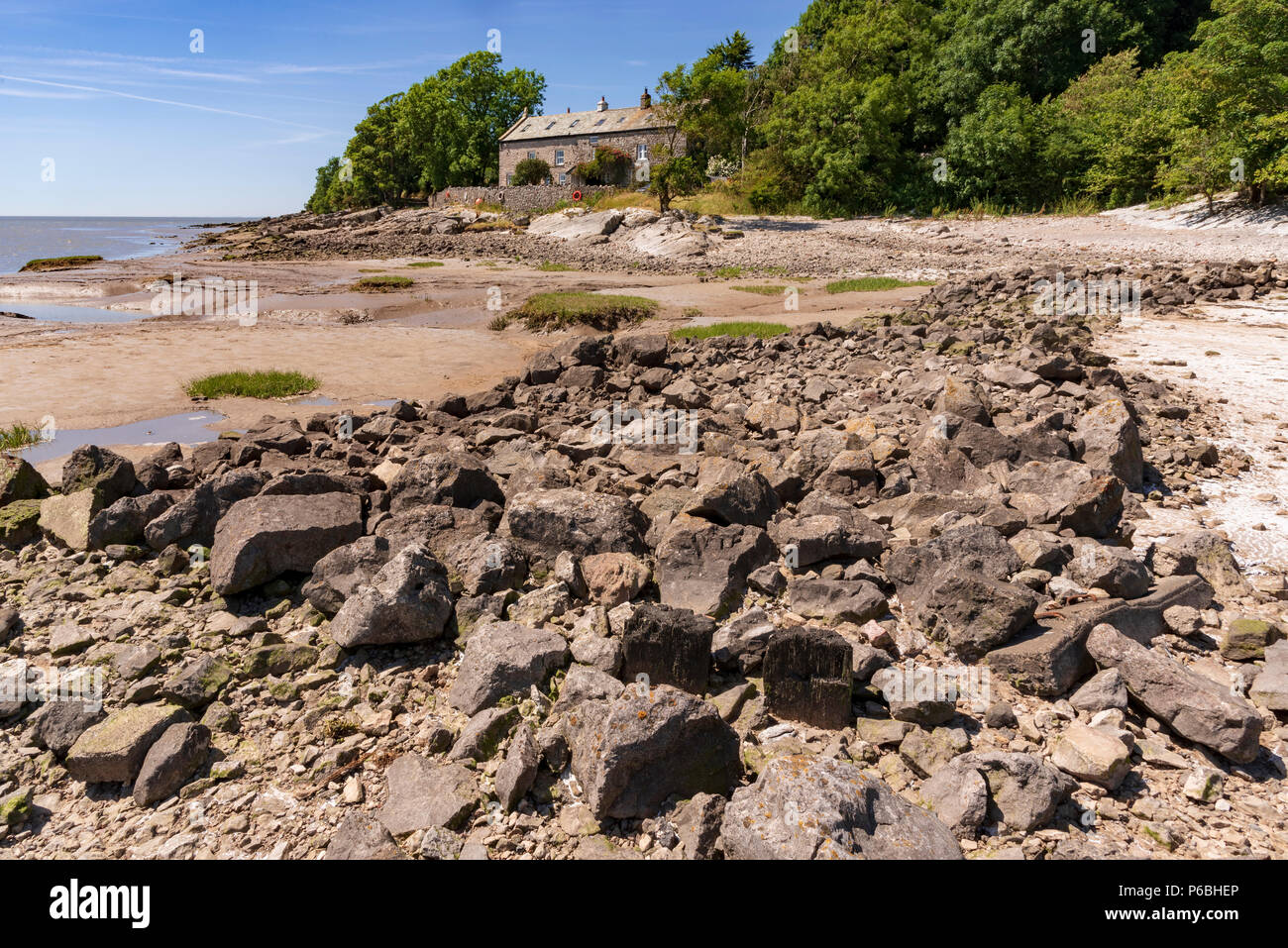 Jenny Brown's Point. Sliverdale Lancashire North West England. Stock Photo