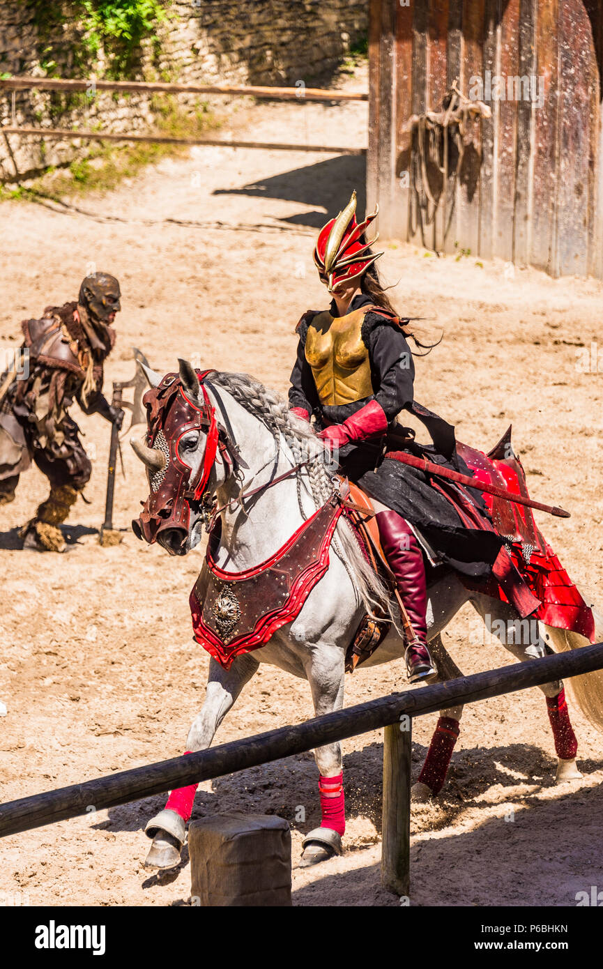 The Legend of the Knights medieval equestrian show by EQUESTRIO in ...