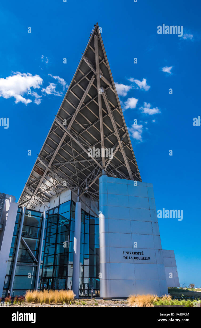 France Charente Maritime La Rochelle University Stock Photo Alamy