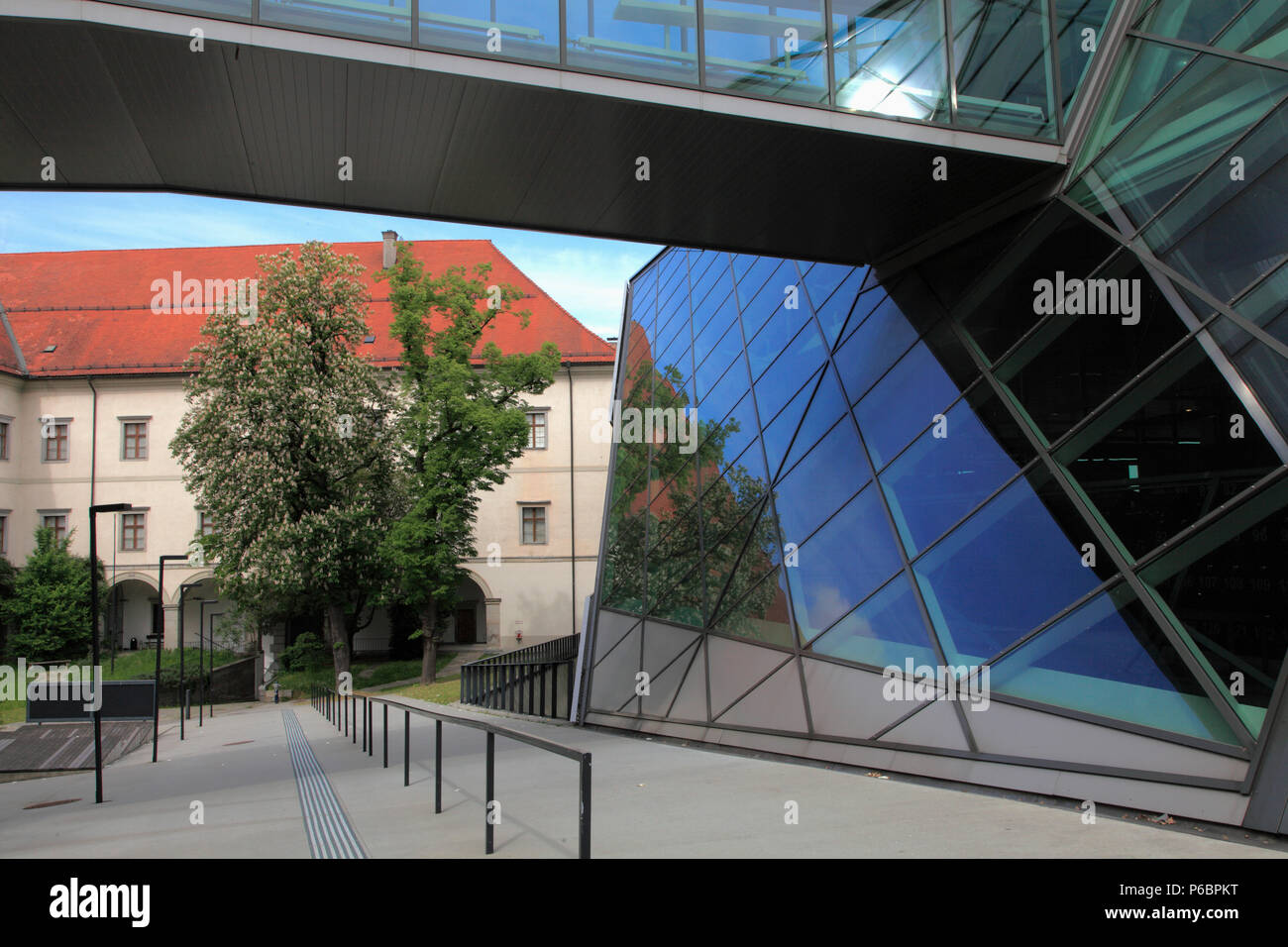Austria, Upper Austria, Linz, Castle Museum Stock Photo - Alamy